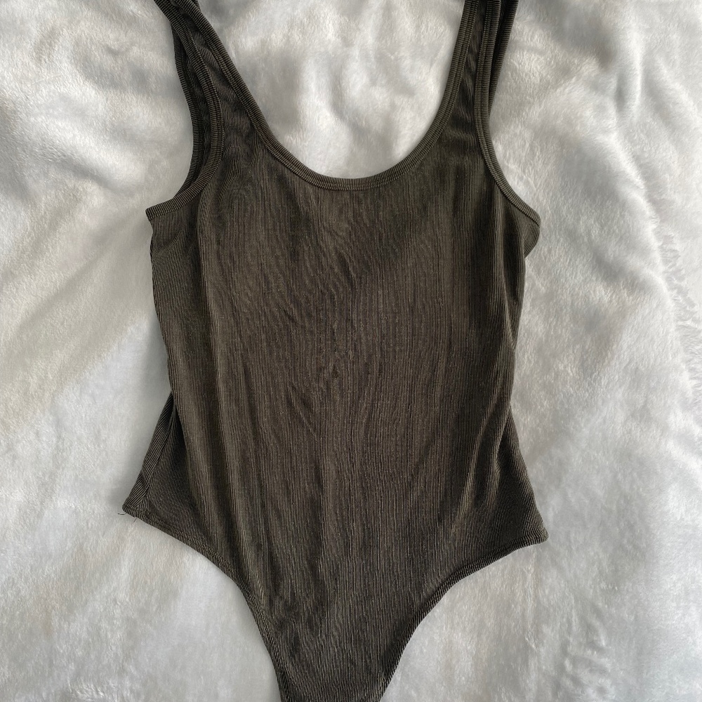 Ribbed Bodysuit